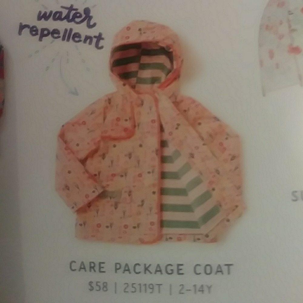 Care package coat size 6